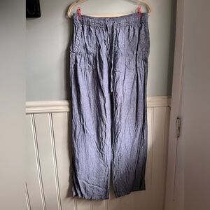Jones New York 100 percent linen pants